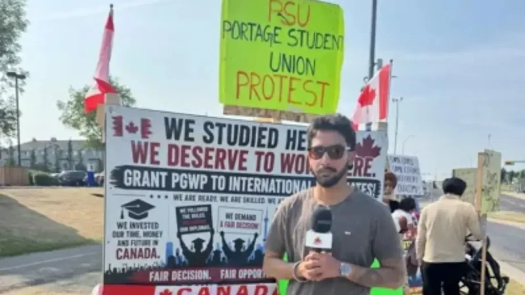 gurpreet singh calgary student demonstration
